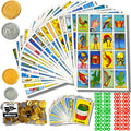 Loteria Mexican Bingo Game for 20 Players with Mexican Pesos & Markers — Made in Mexico